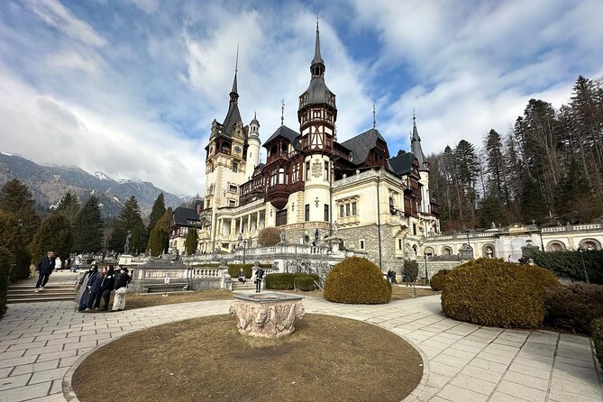 Private Day Trip from Bucharest: Dracula’s Castle, Peles & Brasov - Peleș Castle near Sinaia: Neo-Renaissance beauty with real royal details