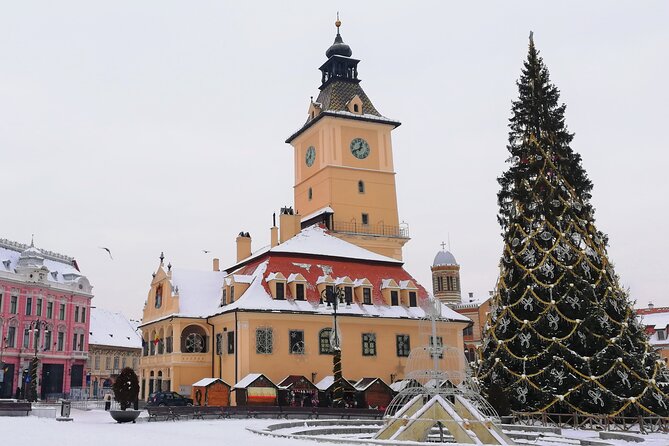 Private tour: Medieval cities of Transylvania, 2 Days from Bucharest - Day 1: Peles Castle (or Bran), Brasov Saxons, and a Night Walk in Sighisoara