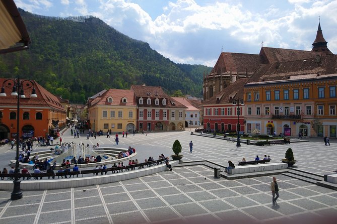 Private Tour to Dracula's Castle, Peles Castle from Bucharest - Brasov Old Town: your free time anchor between castles