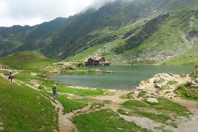 Private Tour - Top Gear Road, Transfăgărășan Highway - Capra Waterfall, a short stop that breaks up the long road