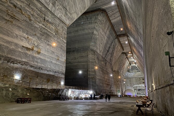Salt Mine Tour from Bucharest with Entrance Ticket - Unirea Salt Mine: What You See 217 M Down