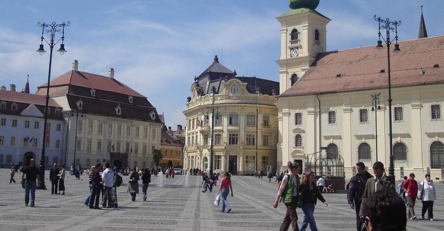 SB01 - City Tour Sibiu: Exploring the Heart of Transylvania - Piata Mica and Liars’ Bridge, where the city turns charming