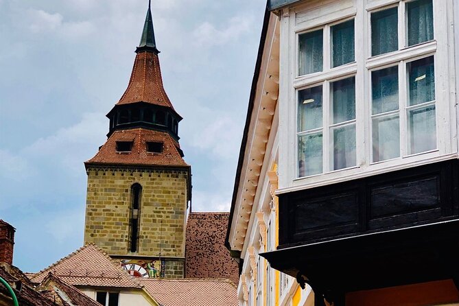 Sinaia and Brasov in one day - Brasov Historical Center: Black Church, Rope Street, and the Old Town pace