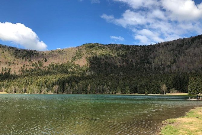 Small-group day trip to the unique volcanic lake in Eastern Europe - Tusnad Bai mineral water springs: ending with something locals do