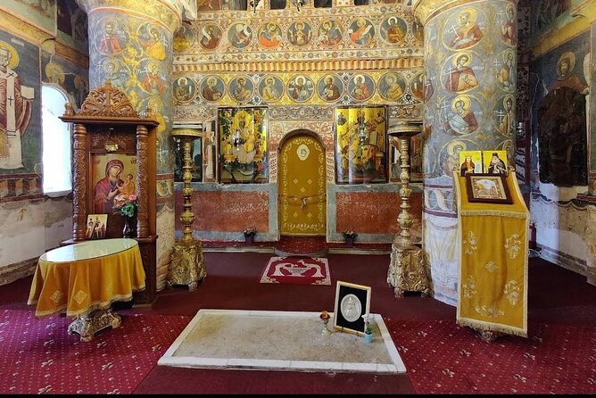 The Real Dracula's Castle in Targoviste, Winery and Dracula' Tomb - Stop 4: Snagov Monastery and Vlad Dracula’s grave on the island
