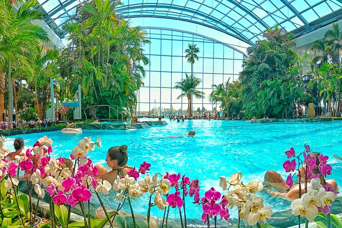 Therme Bucharest Tickets and Water Theme Park - Enter GALAXY for slides, wave action, and spa beds