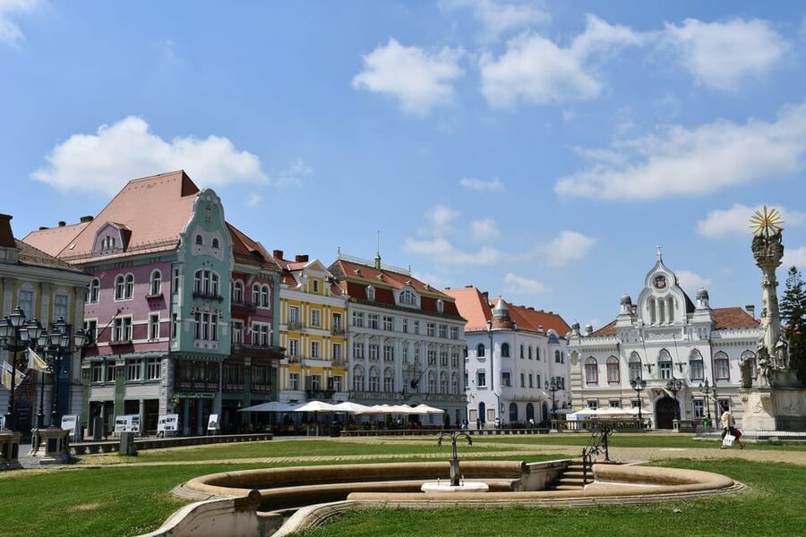 Timisoara: Private Walking Tour with a Local Guide - Four main squares: the city’s layout, explained in public space
