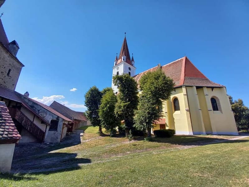 Tour of Sibiu - Church in Cristian - Village of Sibiel - Cristian Fortified Church, Horse-Drawn Life, and What to Look For