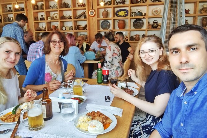 Traditional lunch and Old Town Private Tour with a local guide - Carturesti Carusel: a bookshop break with Romanian pride
