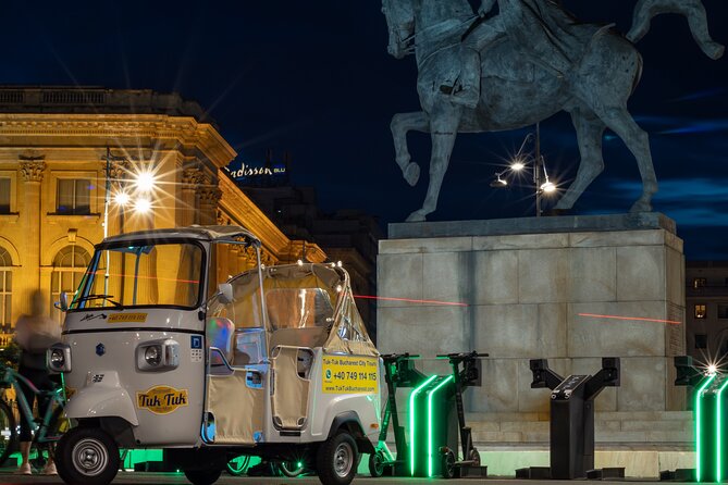 Tuk Tuk Bucharest Private Tour - Unique Experience. - National Museum of Romanian History: quick front-row context