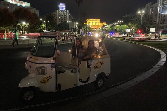 Tuk Tuk Bucharest Private Tour - Unique Experience. - Pickup, route flexibility, and how the ride feels
