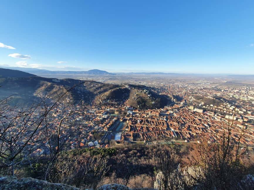 Via Transylvanica Hike to Birthplace of Brașov with Daisy - Forest path to Belvedere, where the city opens beneath you