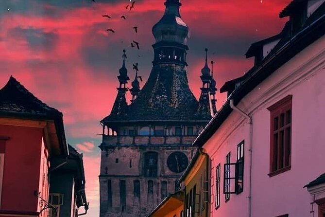 WEDNESDAY and DRACULA Themed Private 5-Day Tour in Romania with Airport Pickup - Bran Castle and Brasov Old Town: the Dracula postcard, then the Saxon city feel